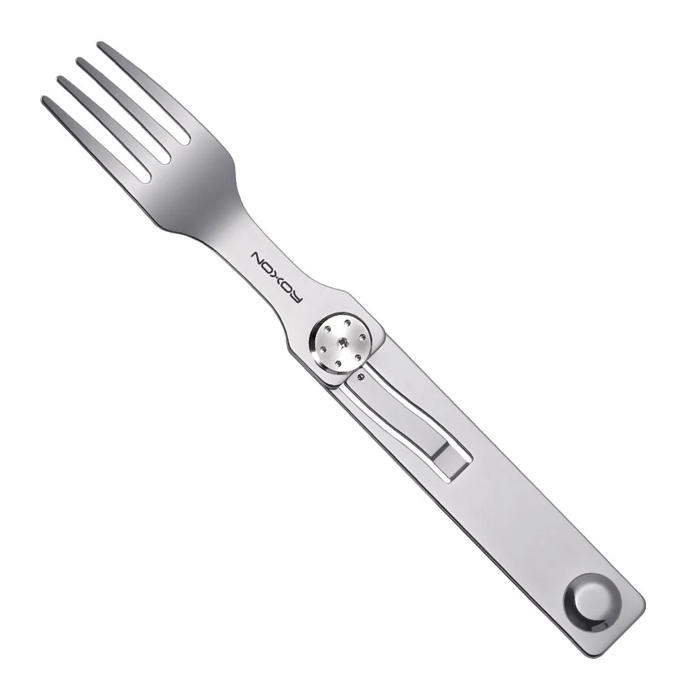 2-in-1 Folding Cutlery Set Knife & Fork - Image 4
