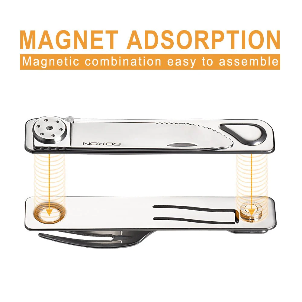 2-in-1 Folding Cutlery Set Knife & Fork - Image 8