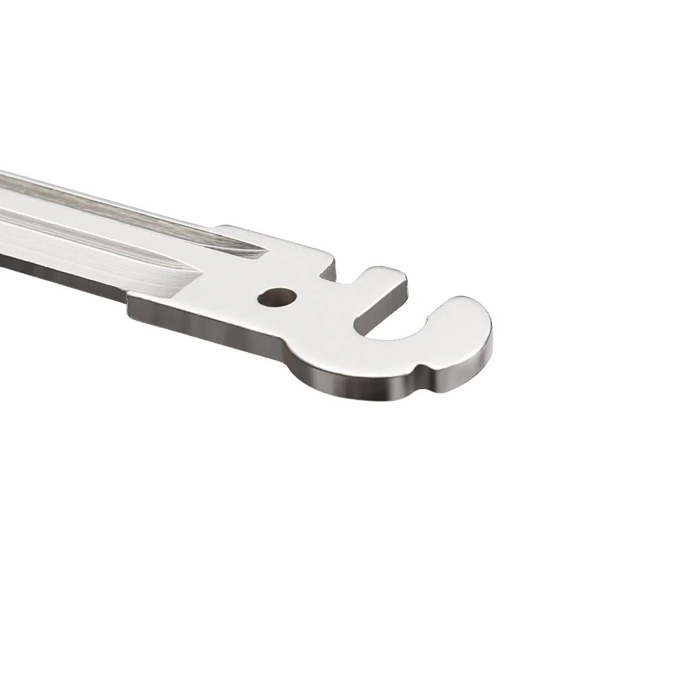House Key Blank KW1 - Short, 1 slot - Image 4