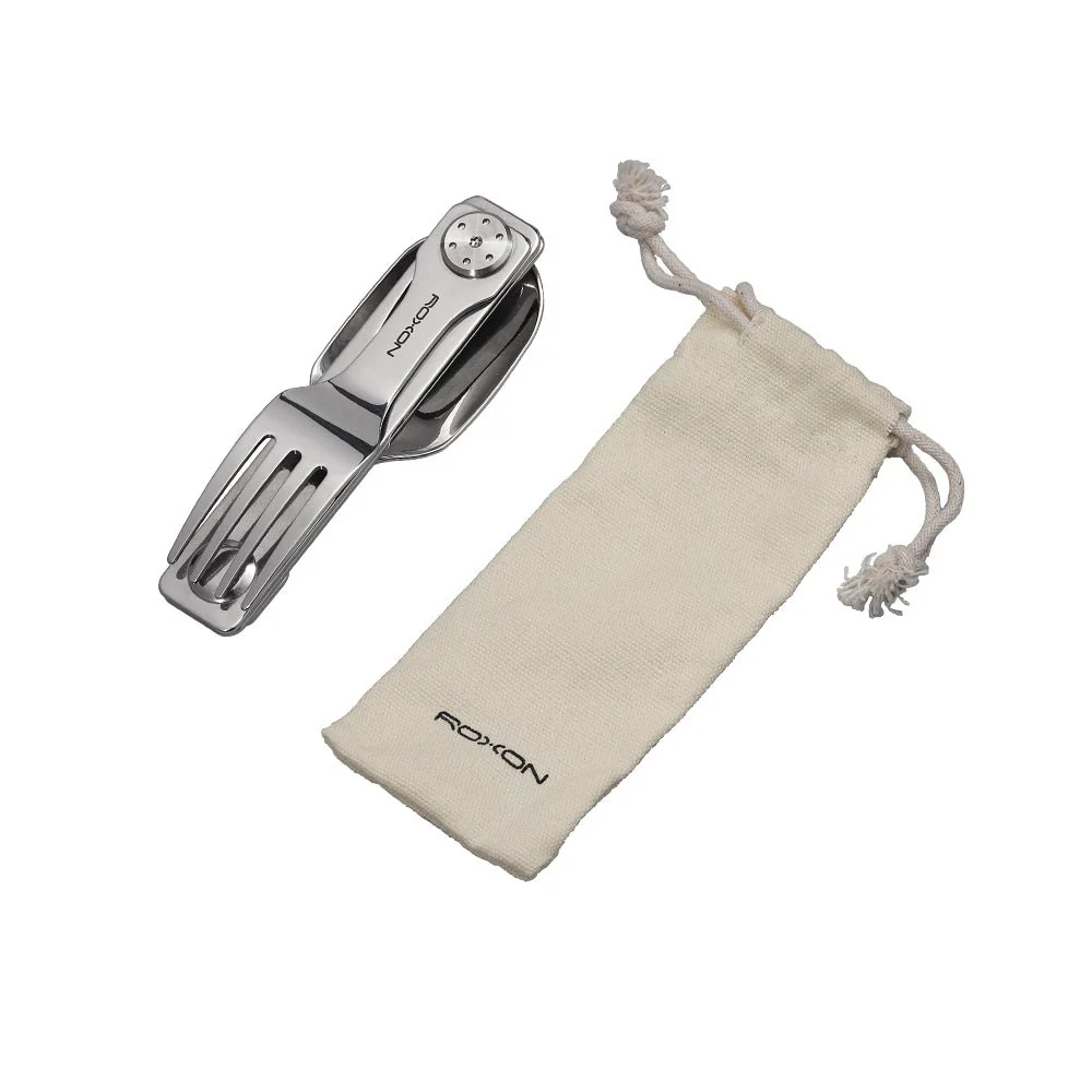 2-in-1 Folding Camp Cutlery Set | ROXON Tools - Image 7