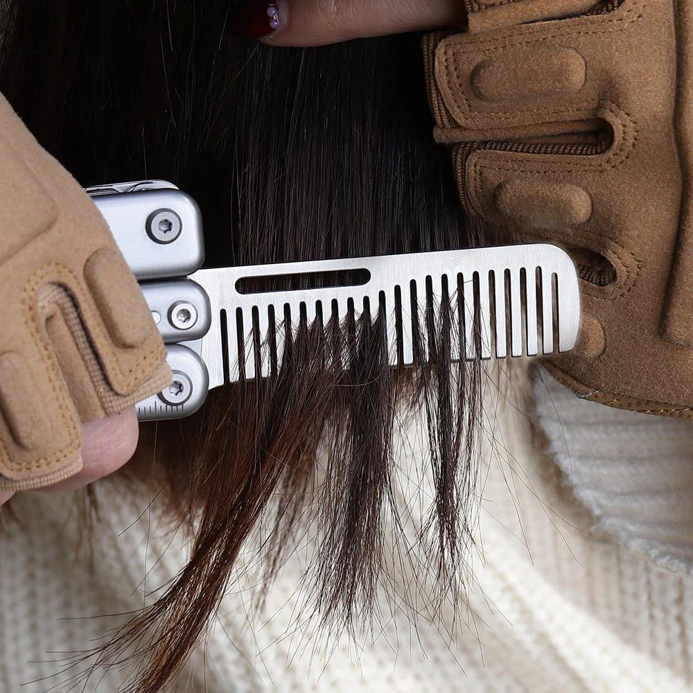 Roxon Stainless Steel Personal Comb - Image 3